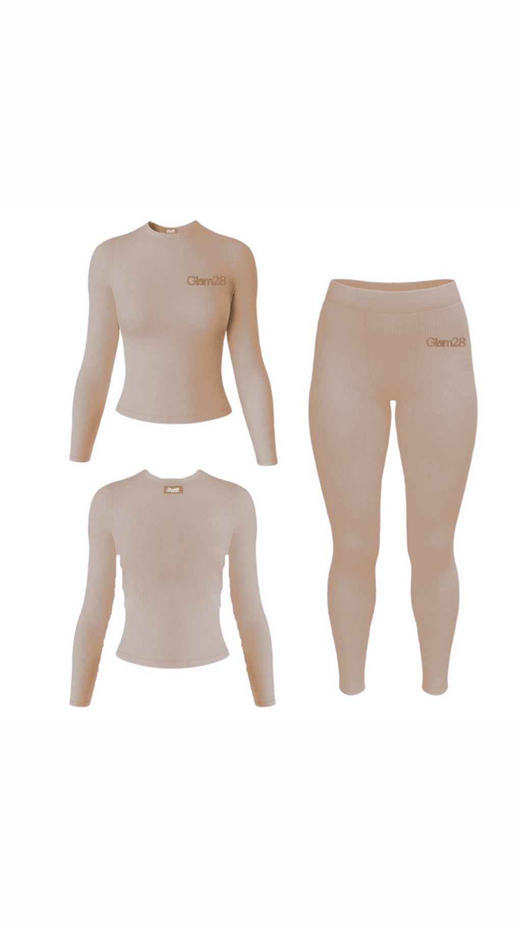 Tan Long Sleeve/Leggings