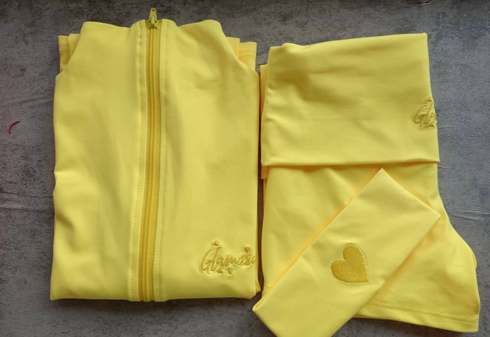 Glam Girl Athleisure 3 Pc Set