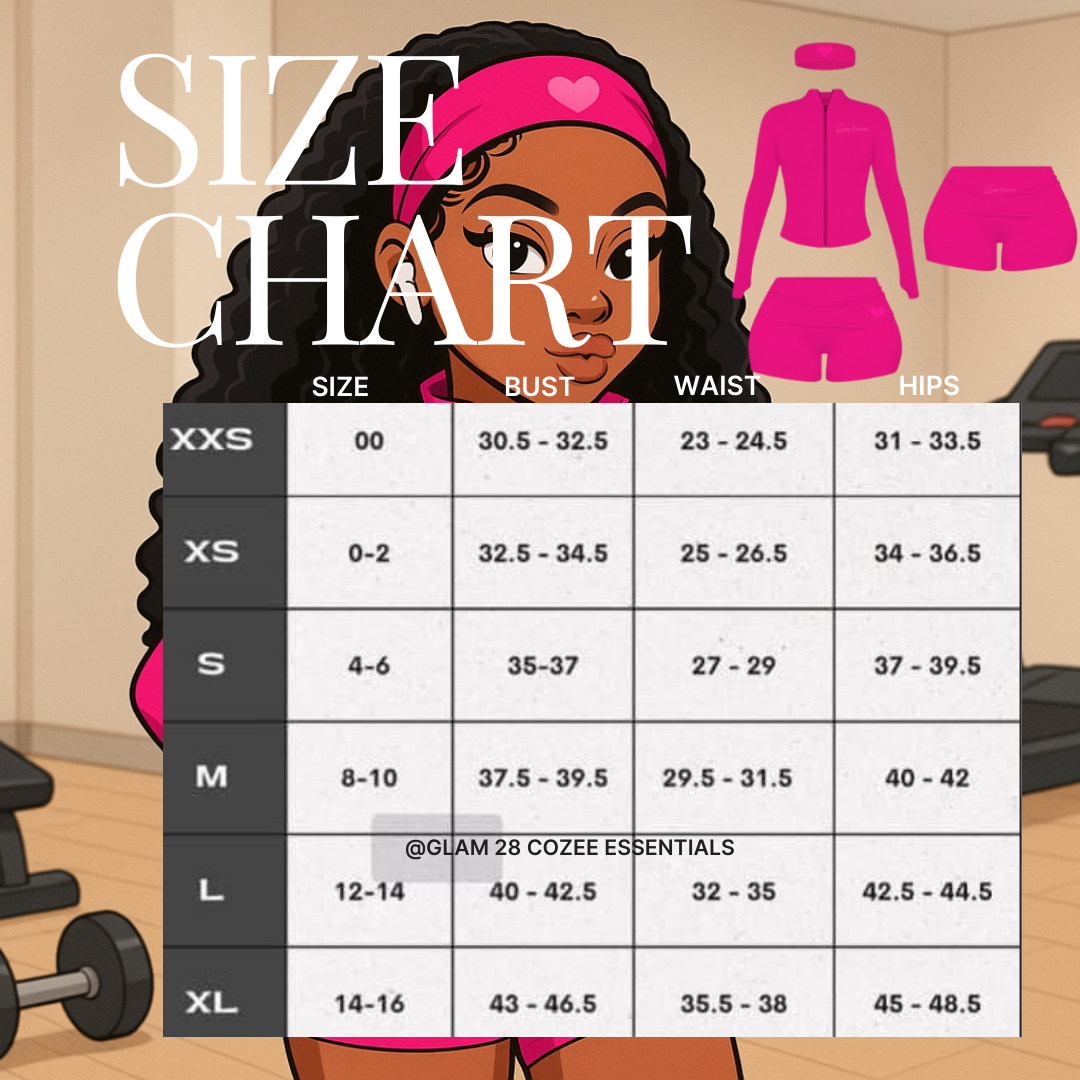 Glam Girl Athleisure 3 Pc Set